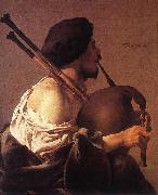 TERBRUGGHEN, Hendrick Bagpipe Player st oil painting